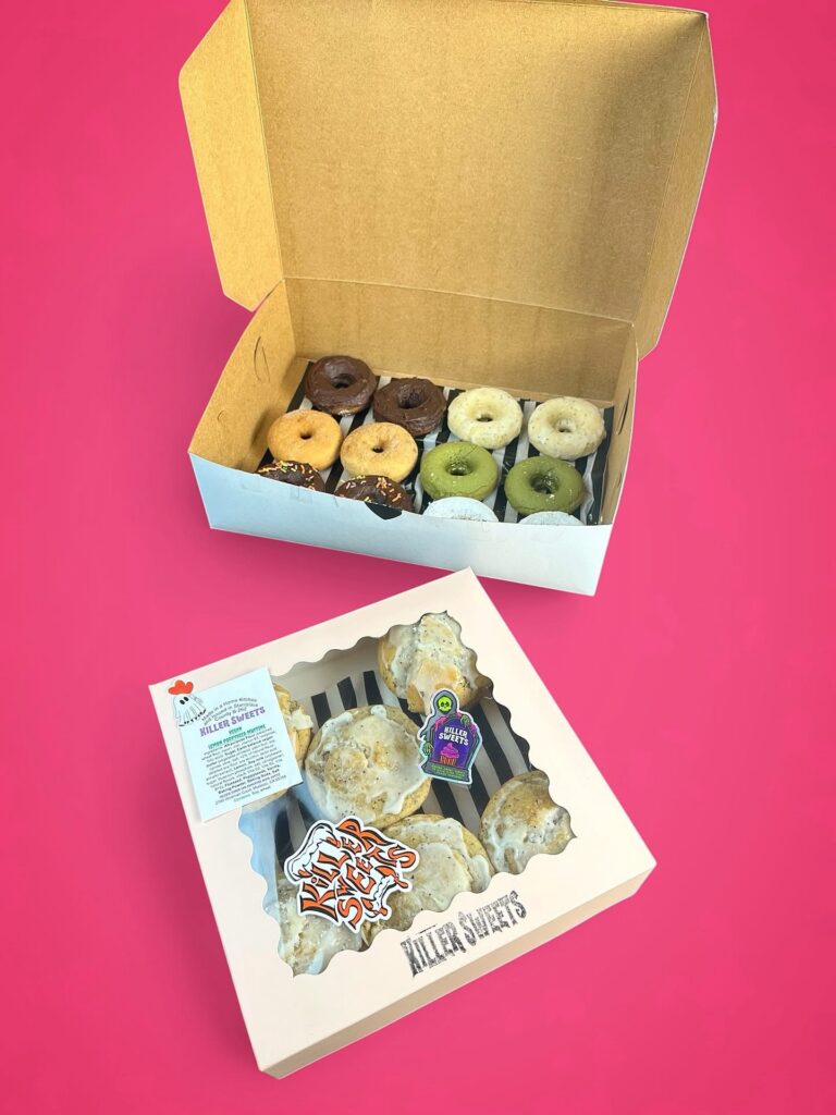 killer sweets vegan donuts box assortment modesto california